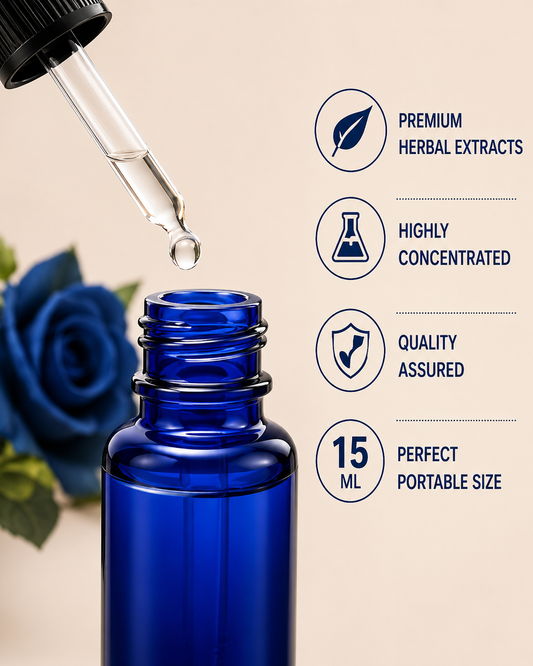 Blue Wizard Women’s Wellness Drops – Premium Liquid Supplement (15ml)