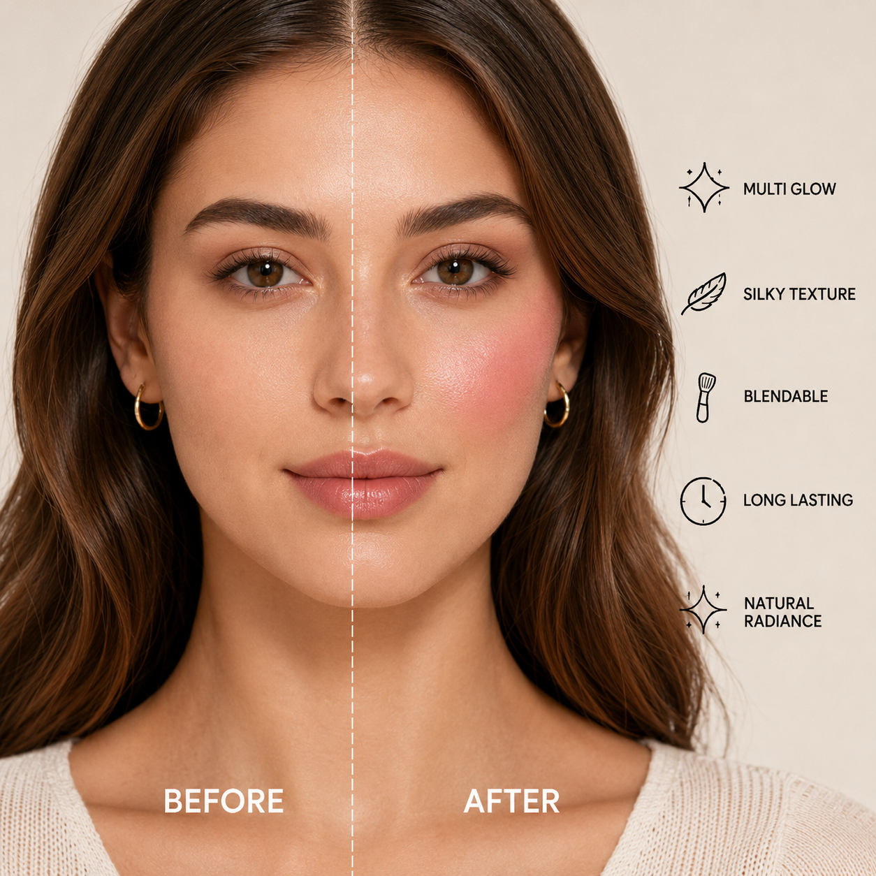 Dior Glow Face Palette – Luxury 4-Shade Highlighter & Blush