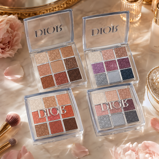 Dior 9-Color Eyeshadow Palette – Luxury Shimmer Eye Makeup