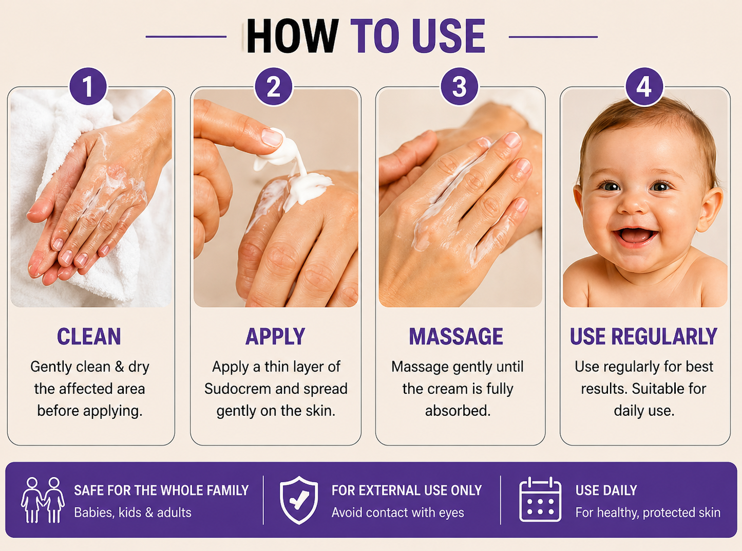 Sudocrem Antiseptic Healing Cream – Soothing Skin Repair Care