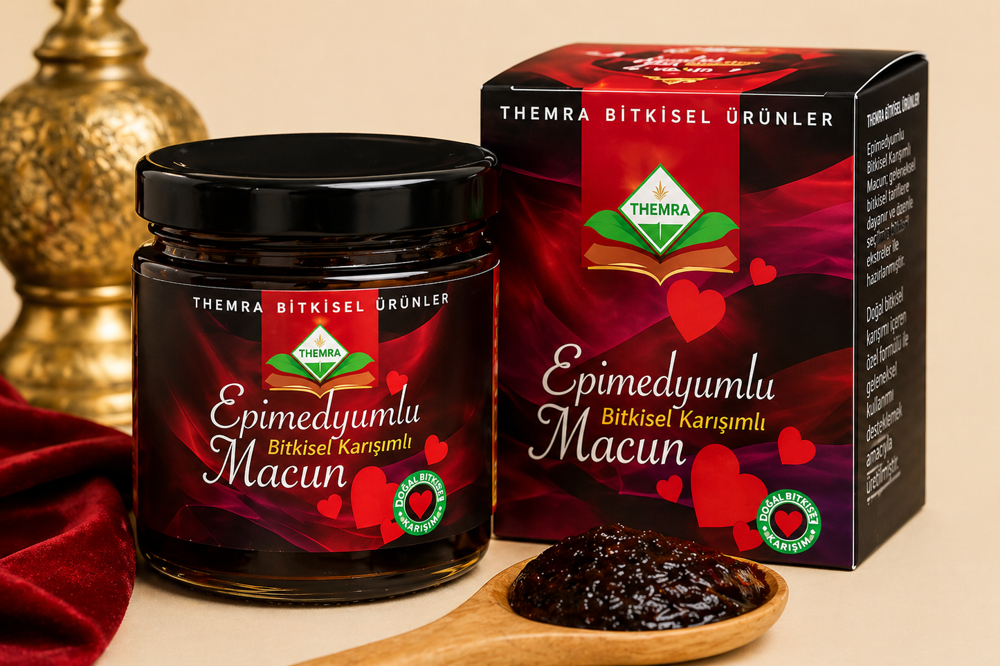 Themra Epimedium Herbal Macun Energy Paste – Natural Boost