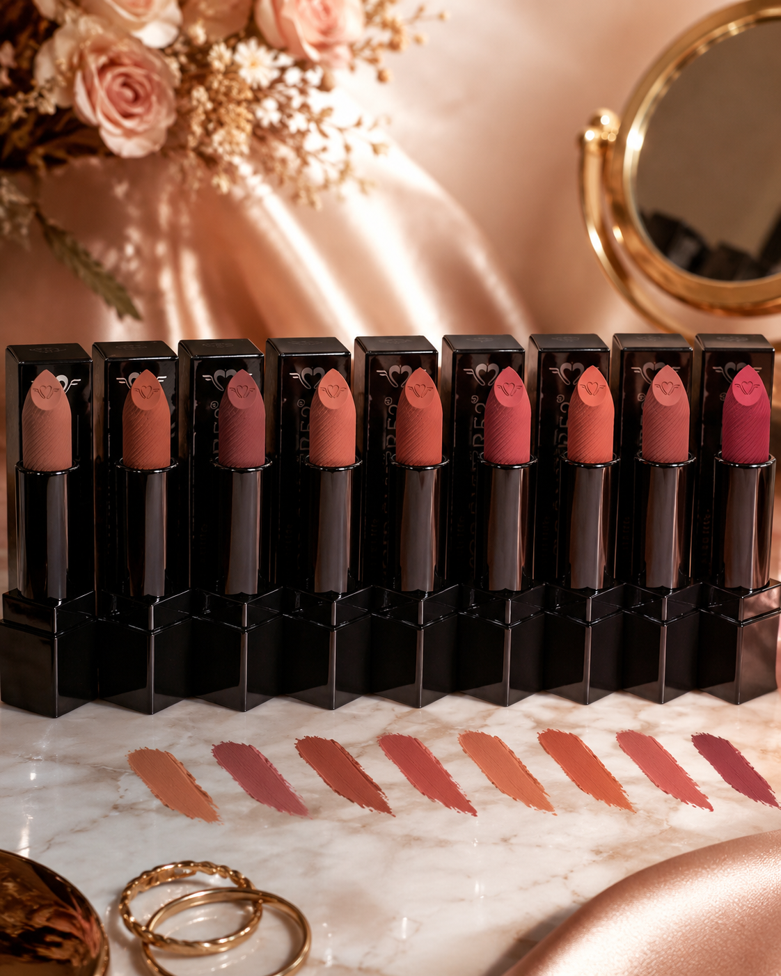 Forever52 Matte Lipstick Collection – Luxury Nude & Bold Shades