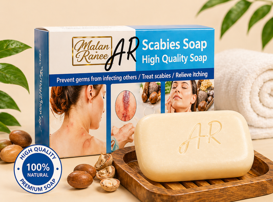 AR Scabies Soap Natural Anti-Itch & Skin Relief Bar