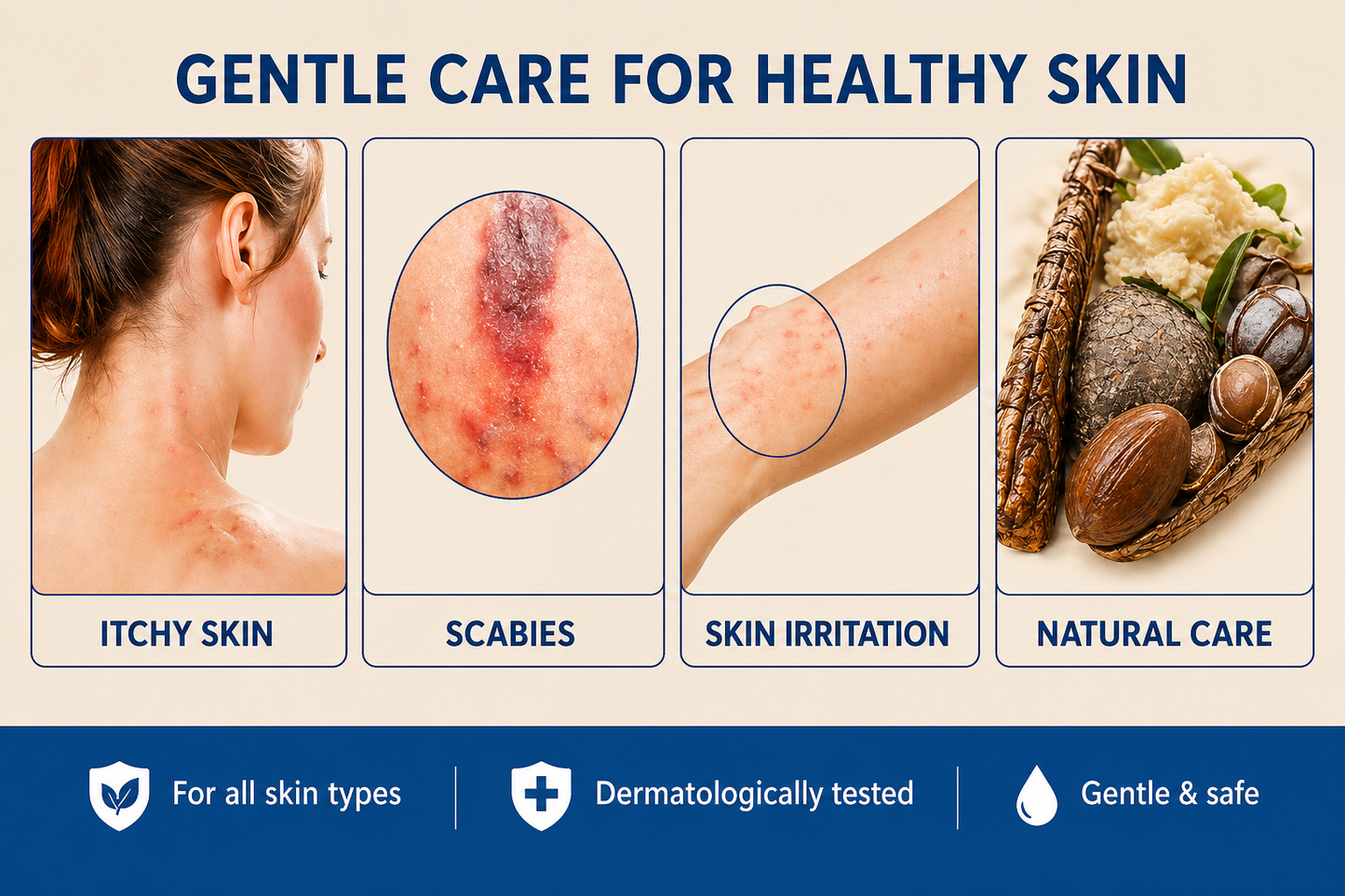 AR Scabies Soap Natural Anti-Itch & Skin Relief Bar