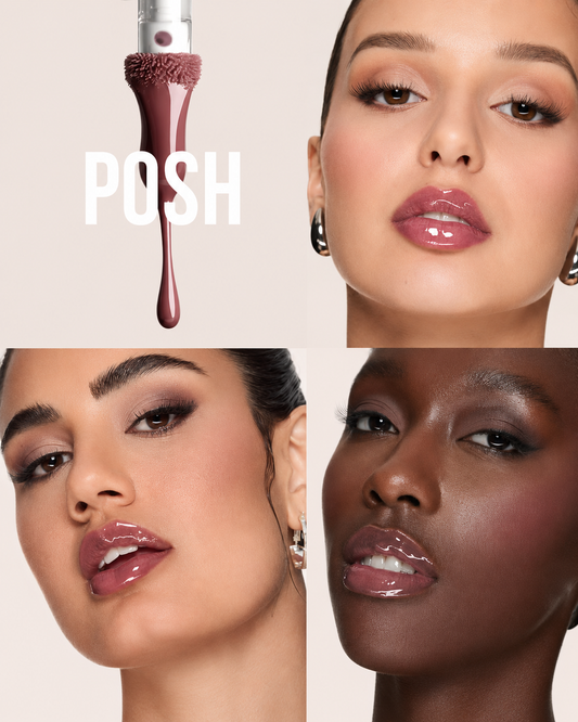 Huda Beauty Faux Filler Lip Gloss – Extra Shine Finish