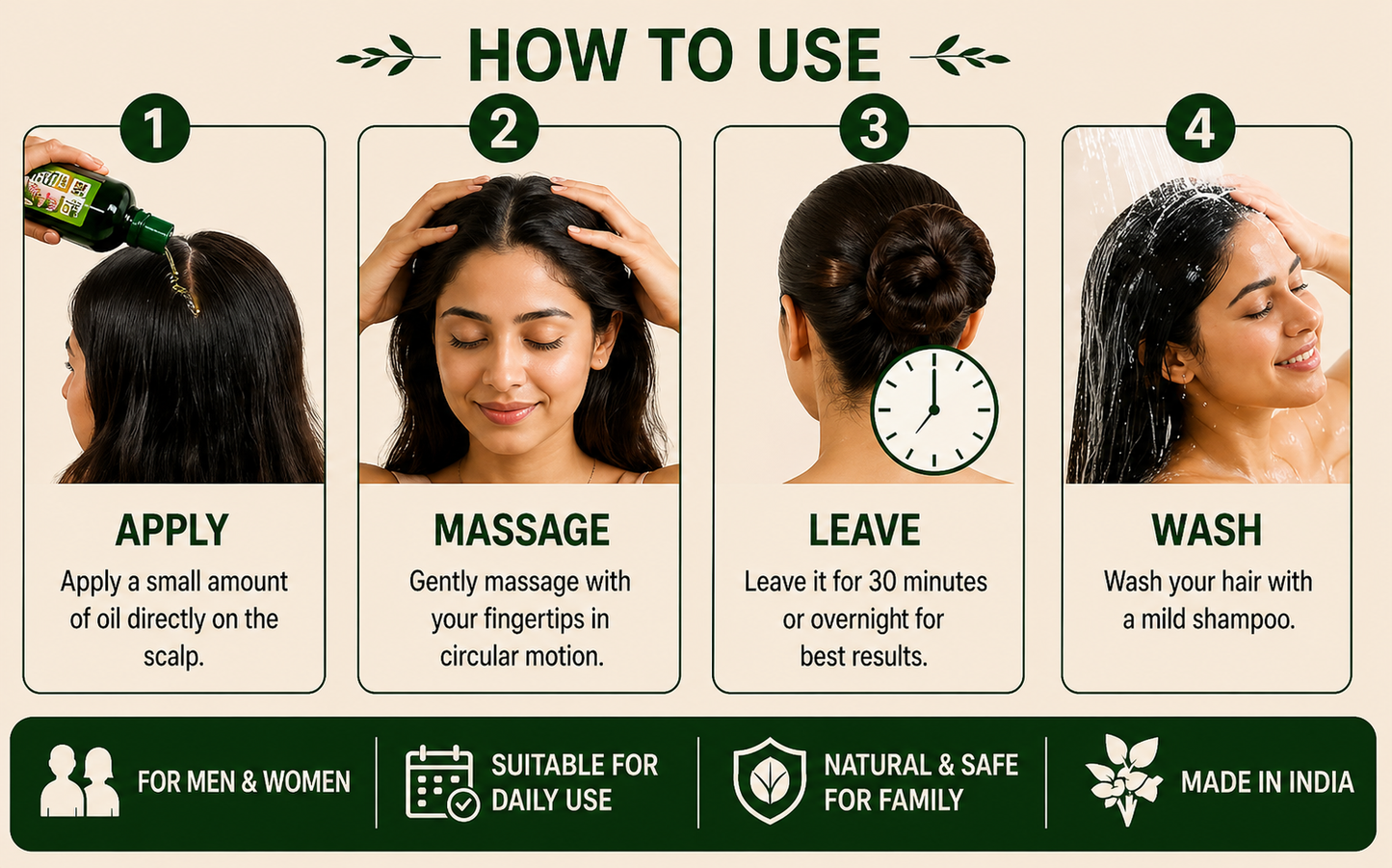 Adivasi Herbal Hair Oil – Natural Growth & Anti Hair Fall Care