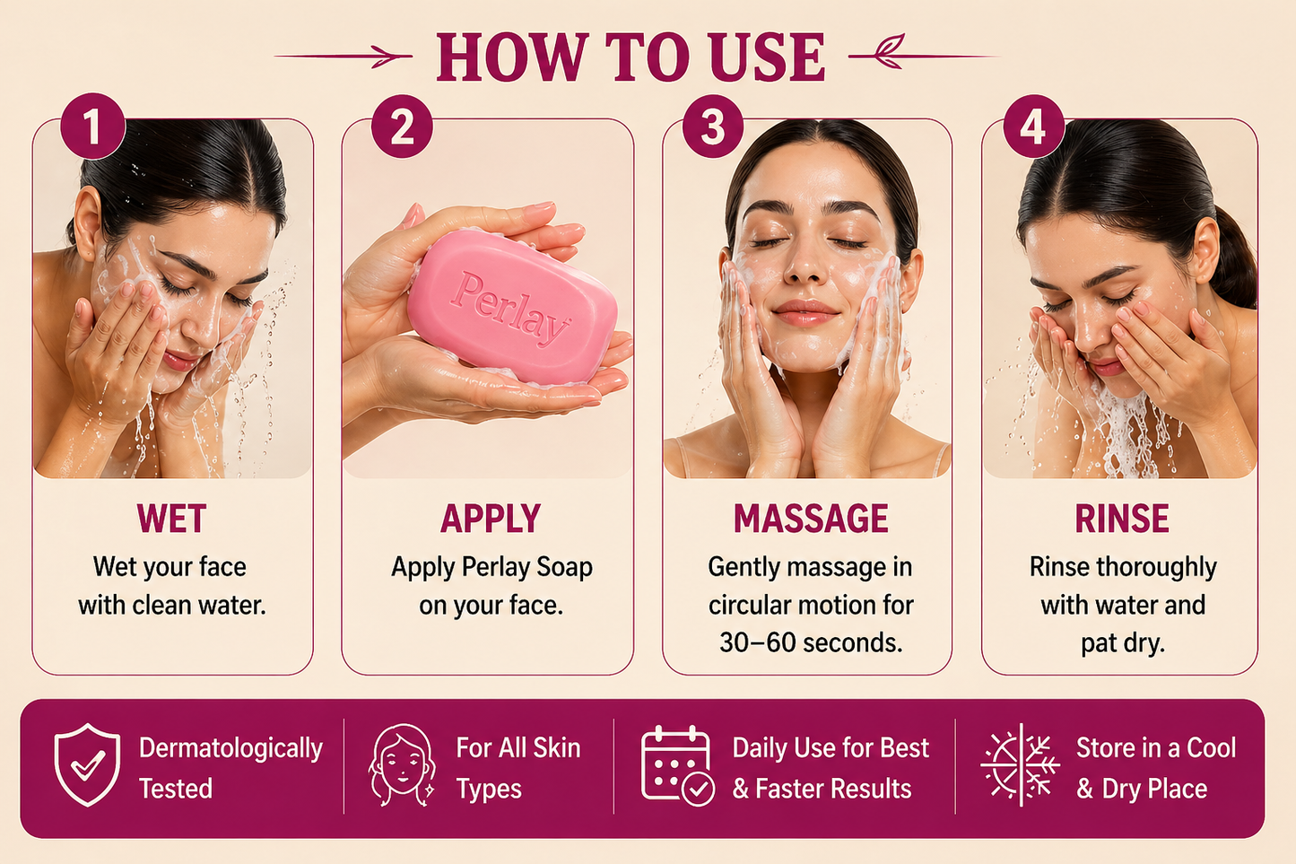 Perlay Beauty Soap – Brightening & Hydrating Skin Care Bar