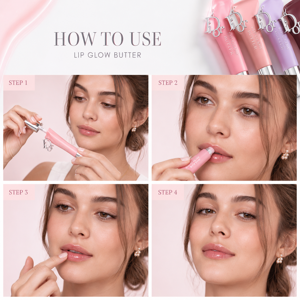 Dior Lip Glow Butter – Luxury Hydrating Gloss Balm