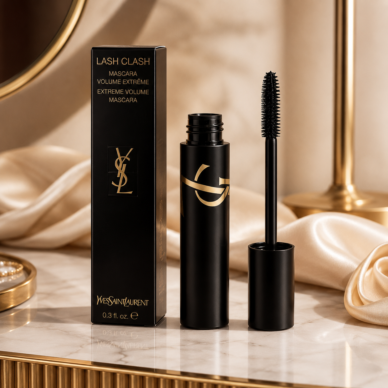 YSL Lash Clash Extreme Volume Mascara – Bold Luxury Lashes