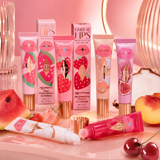 Unreal Lips Healthy Glow Nectar Oil – Juicy Hydrating Lip Gloss